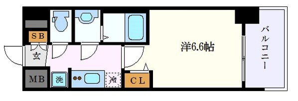 プレサンス名古屋STATIONフレアの物件間取画像